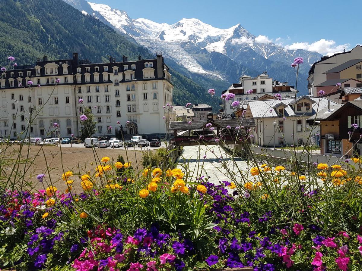 Vue Magique En Hypercentre Avec Parking Privatif Chamonix Mont Blanc Exterior foto