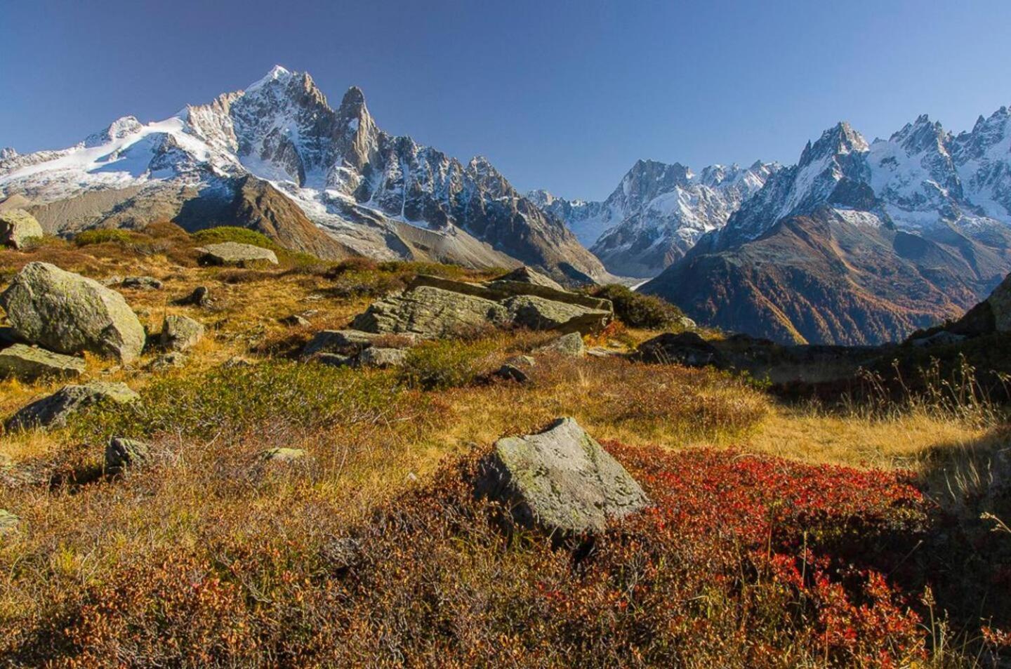 Vue Magique En Hypercentre Avec Parking Privatif Chamonix Mont Blanc Exterior foto