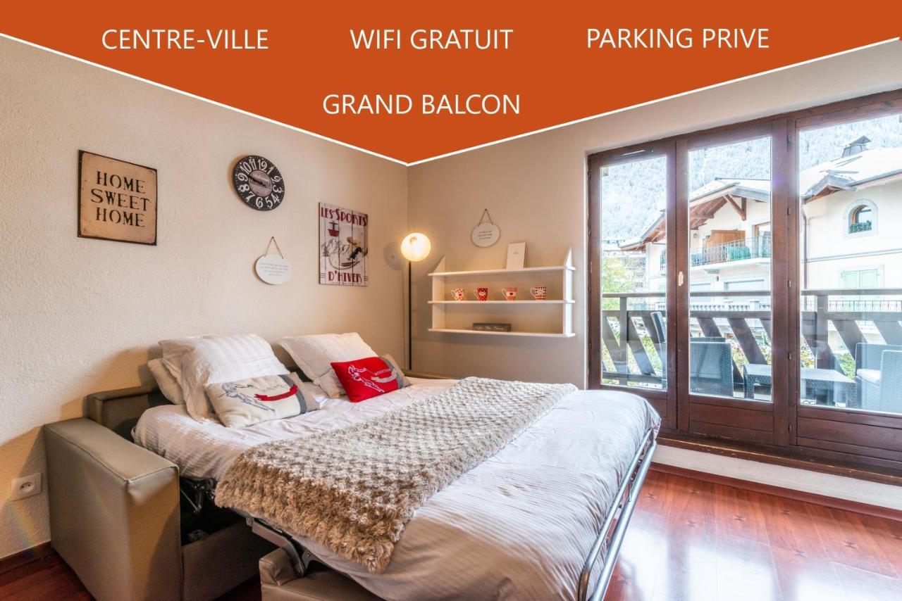 Apartamento Vue Magique En Hypercentre Avec Parking Privatif Chamonix Mont Blanc Exterior foto